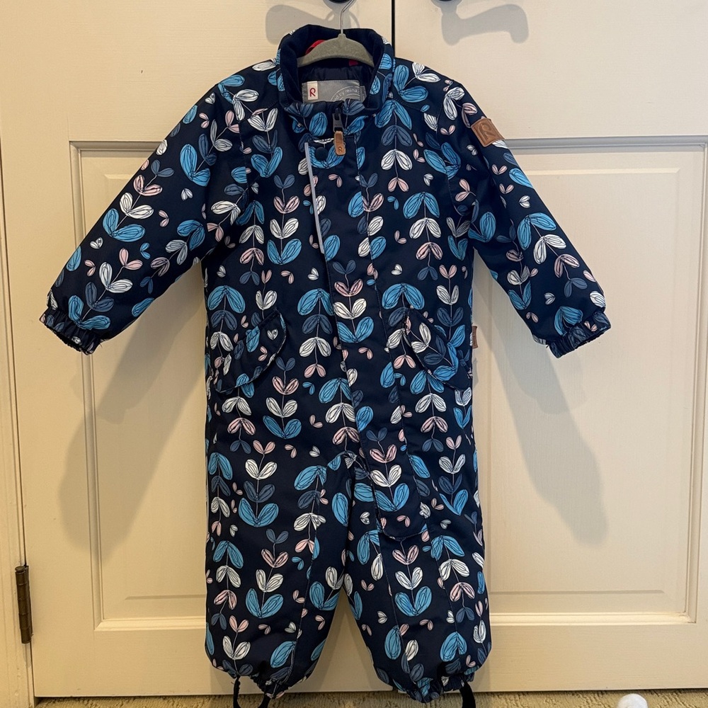 Reima Leaf Patterned Snowsuit